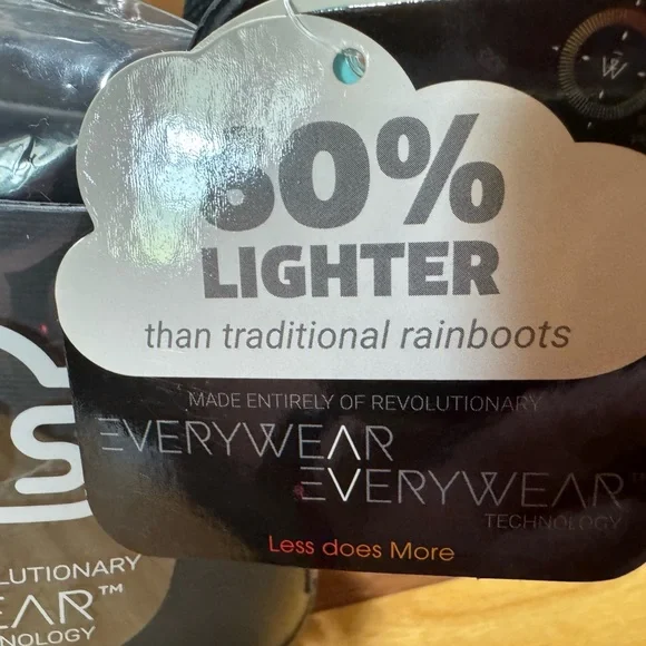 Totes Chelsea Rain Boots Womens Every Wear Casual Ankle Gray Rubber NEW - Picture 5 of 9